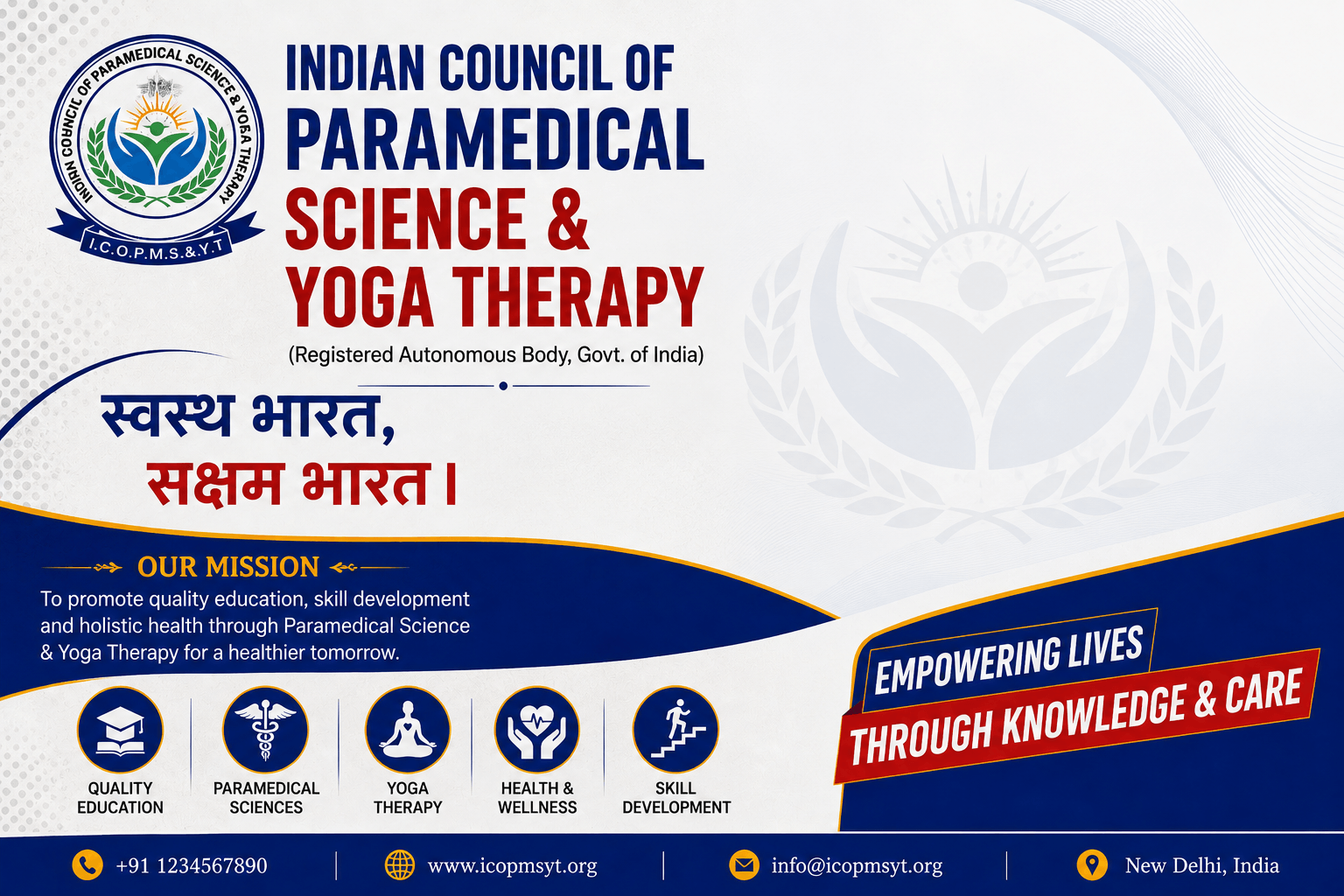Indian Council of Paramedical Science & Yoga Therapy